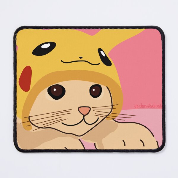 Item preview, Cute kitten with funny cap vector illustration designed and sold by Denisse diseno.
