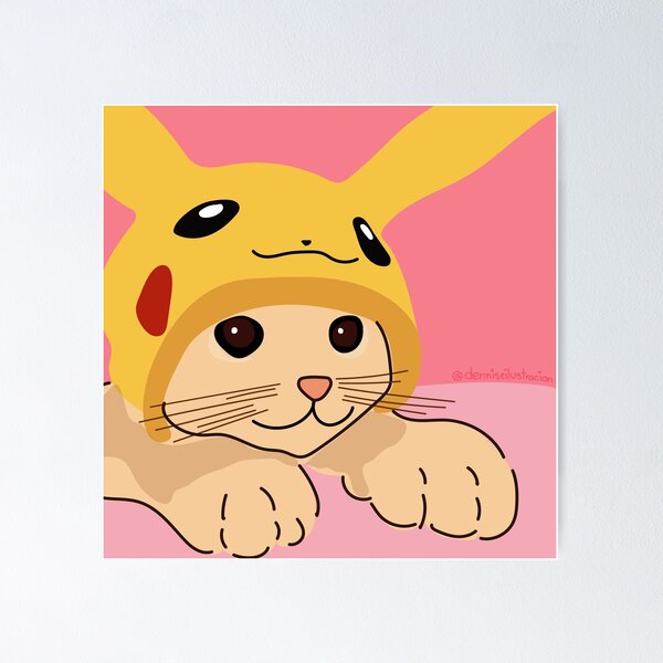 Item preview, Cute kitten with funny cap vector illustration designed and sold by Denisse diseno.