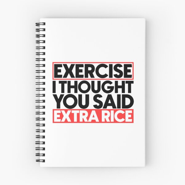 Item preview, Exercise i thought you said extra rice designed and sold by Bigilyy.