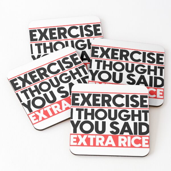 Item preview, Exercise i thought you said extra rice designed and sold by Bigilyy.