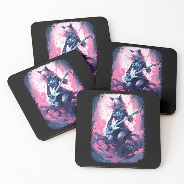 Item preview, Guitarist catgirl designed and sold by JoRealm.