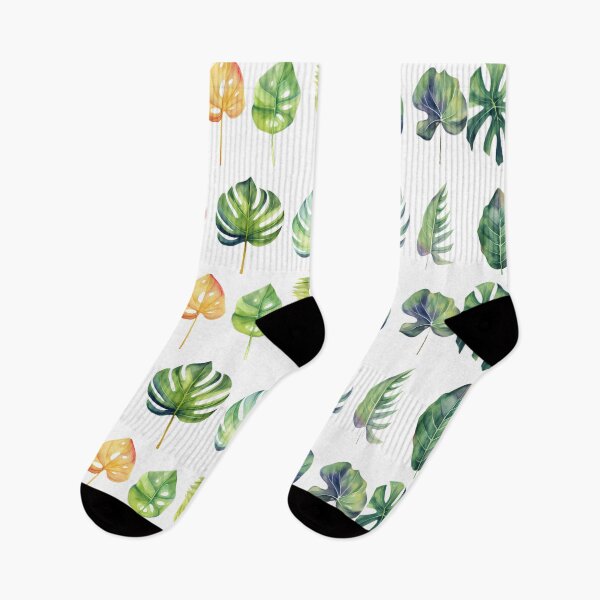Item preview, Watercolor tropical leaves designed and sold by tropicaltee.