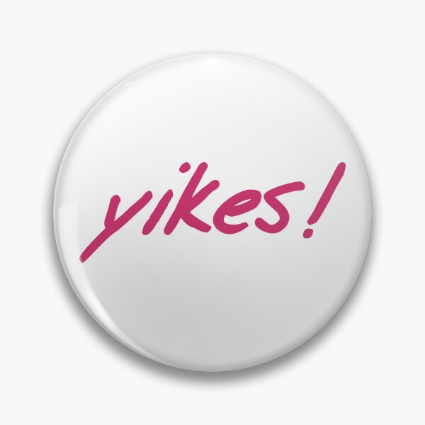 Item preview, yikes! sticker (pink) designed and sold by zkerzner.