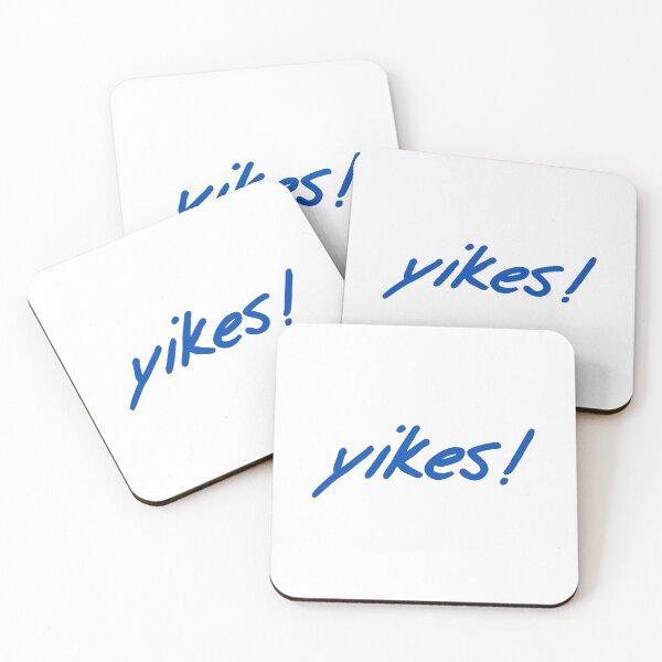 Item preview, yikes! sticker (blue) designed and sold by zkerzner.