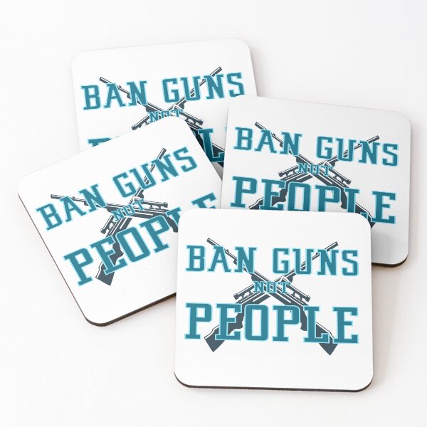 Item preview, Ban Guns Not People or Books - Take A Stand For Safety designed and sold by MysticOzzy.