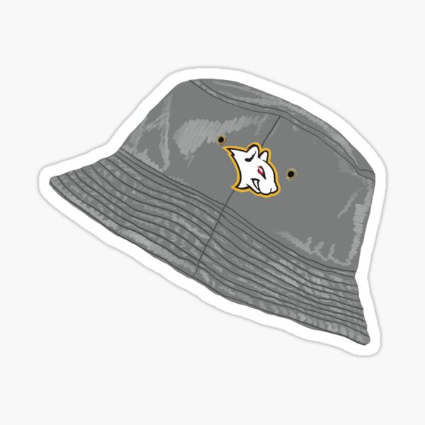 Oberlin bucket hat Sticker
