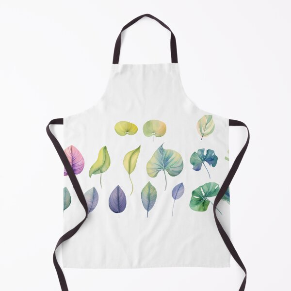 Aperçu de l'œuvre Watercolor tropical leaves créée et vendue par tropicaltee.