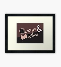 George & Mildred Framed Print