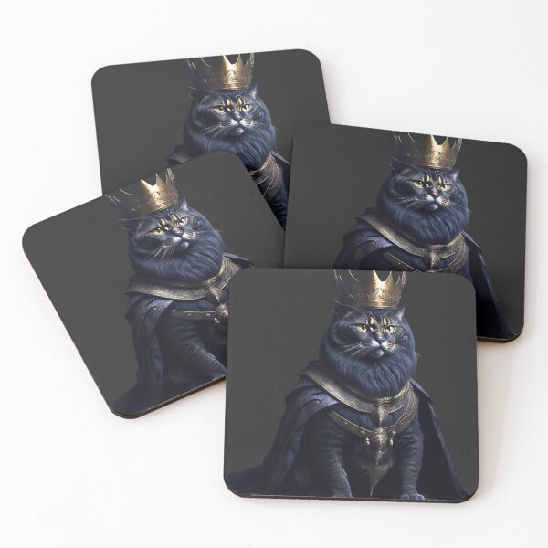 Item preview, The cat as a king designed and sold by CustomArtistry.