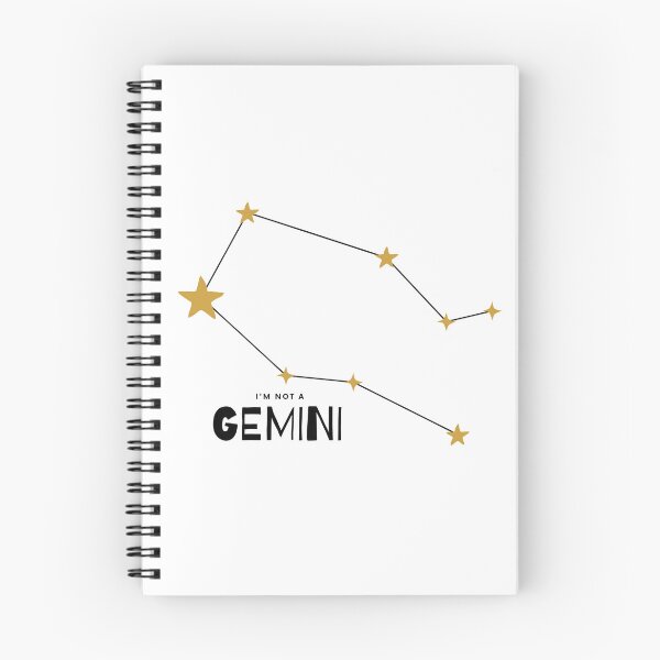 Item preview, I'm not a Gemini [black line] designed and sold by house of luna.