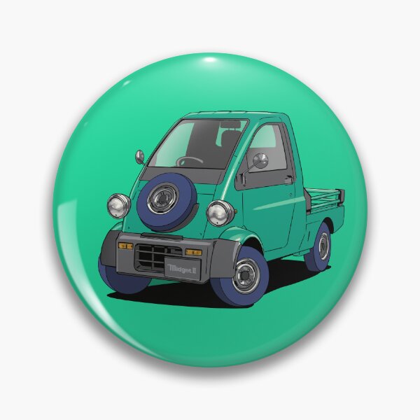 Item preview, Daihatsu Midget 2 in green designed and sold by Webazoot Industries - Car Art.