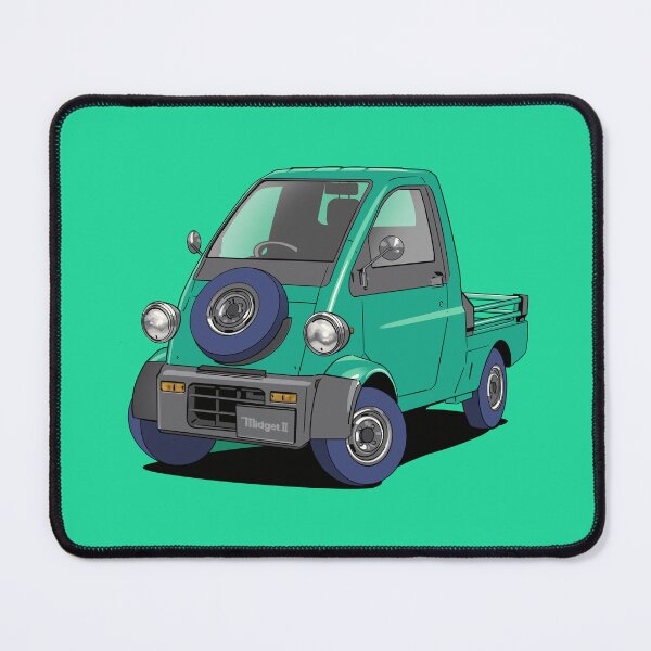 Item preview, Daihatsu Midget 2 in green designed and sold by Webazoot Industries - Car Art.