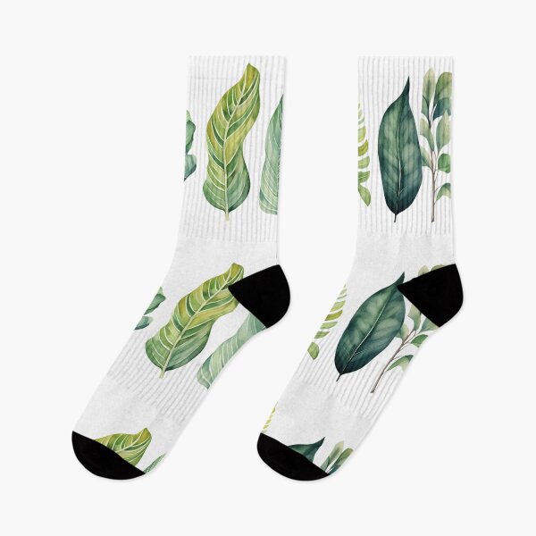 Item preview,  Watercolor tropical leaves designed and sold by tropicaltee.