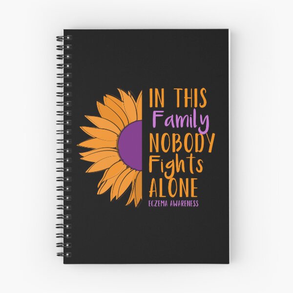 Item preview, In This Family Nobody Fights Alone Eczema Awareness designed and sold by Color-Sparkle.