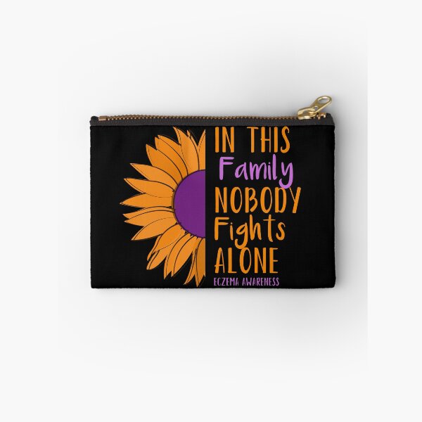 Item preview, In This Family Nobody Fights Alone Eczema Awareness designed and sold by Color-Sparkle.