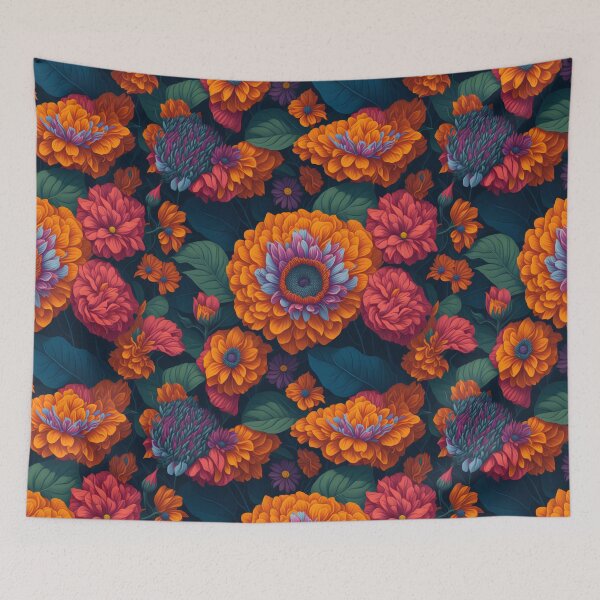 Item preview, Professional Floral Harmony: Seamless Repeating Patterns Rainbow Colors designed and sold by DesignArtEmpire.