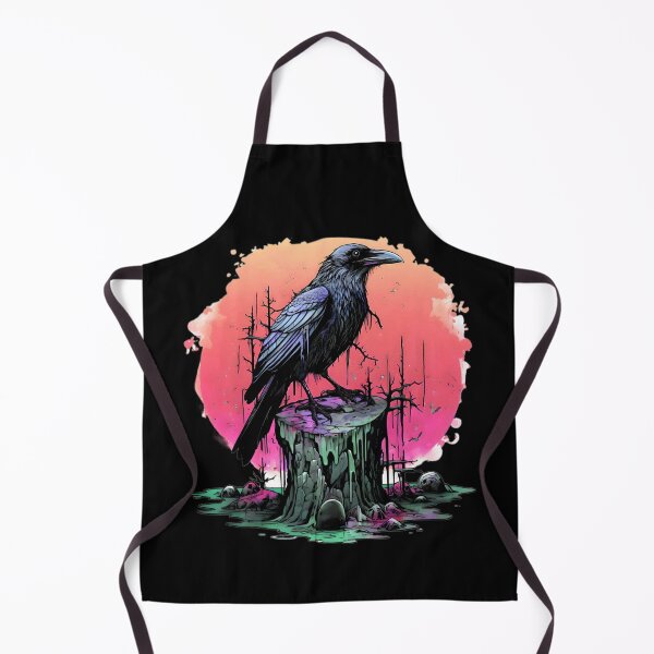 Item preview, Raven on a tree trunk designed and sold by Hisirdoux.