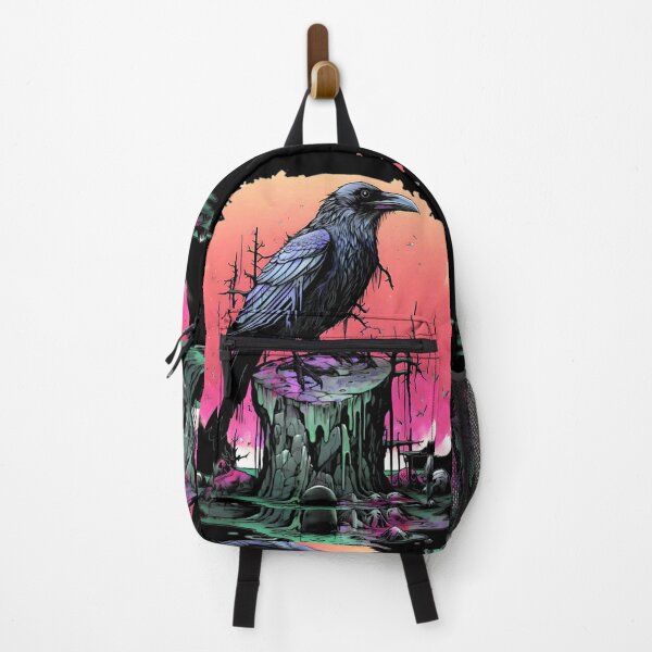 Item preview, Raven on a tree trunk designed and sold by Hisirdoux.