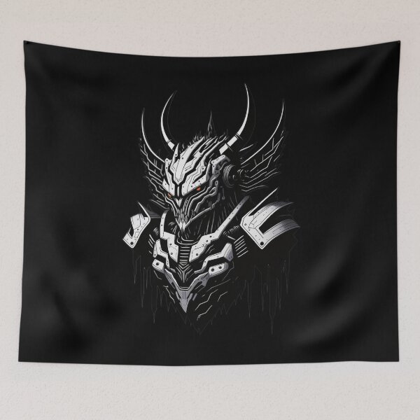 Item preview, Demon Robot - White designed and sold by YrtemmyS.