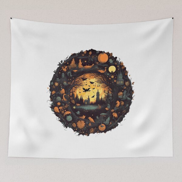Item preview, Halloween Wreath designed and sold by PETHAVEN20.