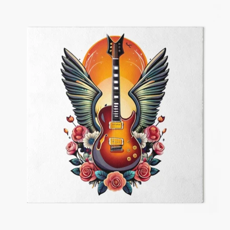 アート・デザイン・音楽 The electric guitar collection Electric Guitar vibrant 