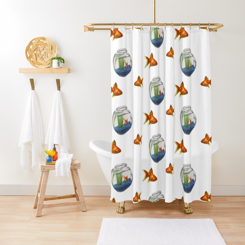 Item preview, Shower Curtain designed and sold by Catpuss.