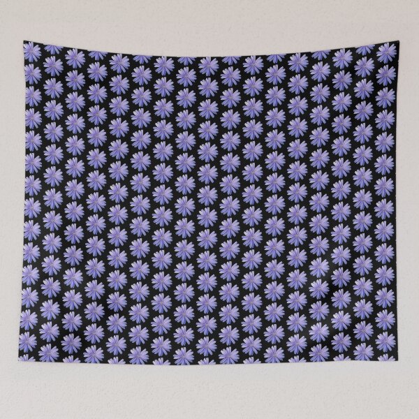 Item preview, Chicory Flower on Black, Field Guide to Flowers, No. 1 designed and sold by Kristi Duggins.