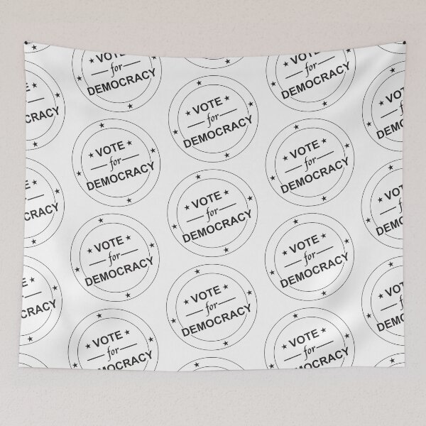 Item preview, Vote for democracy designed and sold by Politics-Corner.