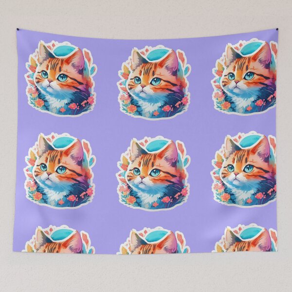 Item preview, Kitten painting designed and sold by Teddy  Martin  Estrada.