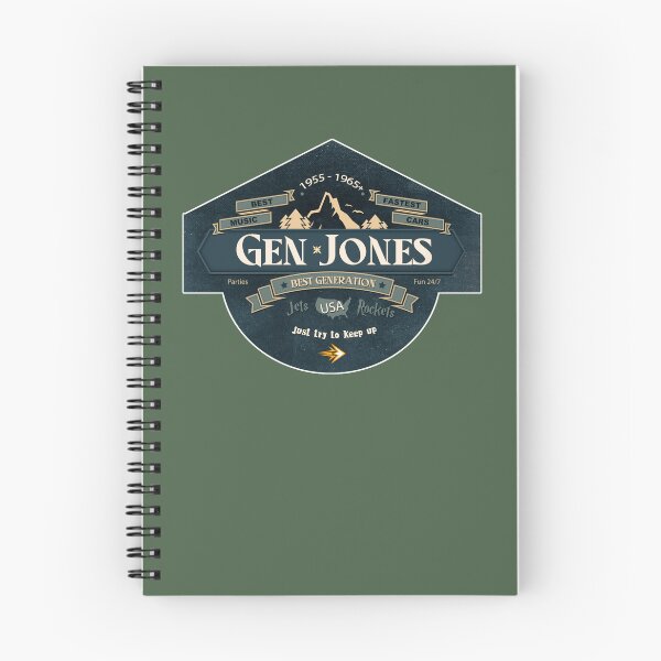 Item preview, GEN JONES (Generation Jones) designed and sold by Ed Rosek.