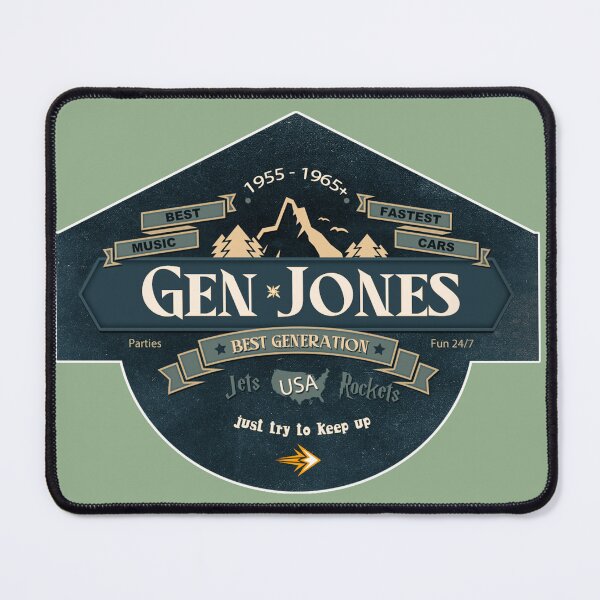 Item preview, GEN JONES (Generation Jones) designed and sold by Ed Rosek.