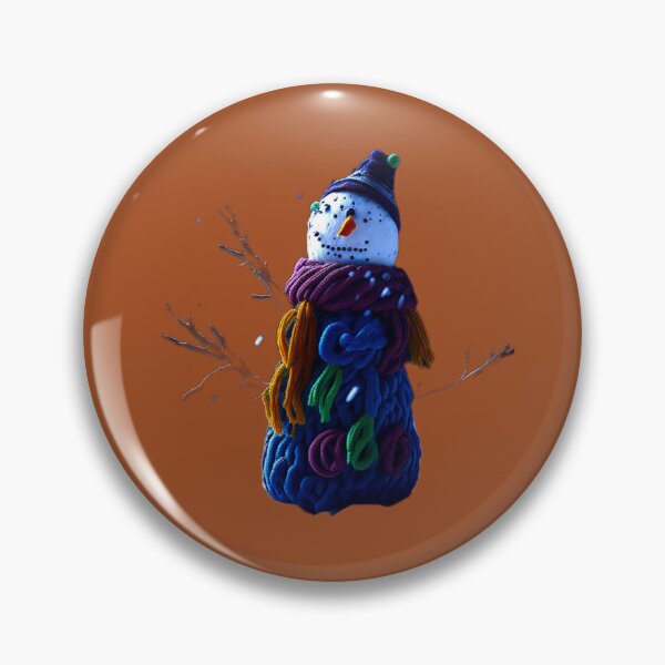 Item preview, Colourful snowman designed and sold by HiveMechs.