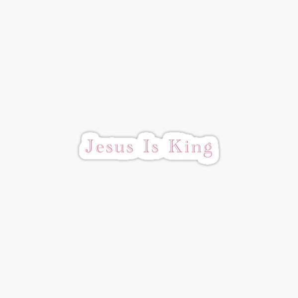 Item preview, Jesus is King designed and sold by With Love, Lizzie.