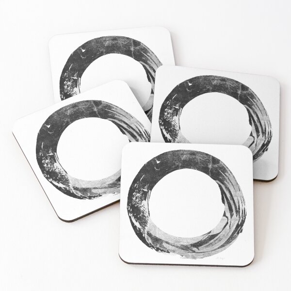 Item preview, Black And White Enso One Art designed and sold by Sharon Cummings Art.