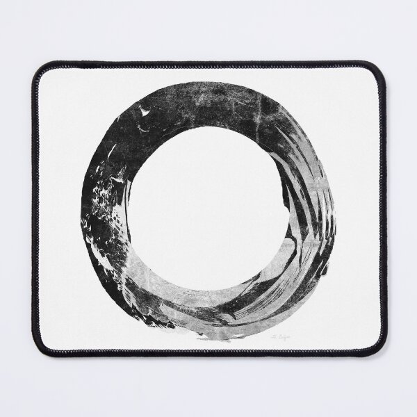 Item preview, Black And White Enso One Art designed and sold by Sharon Cummings Art.