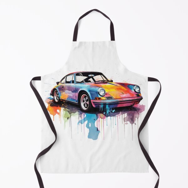 Item preview, Vintage 911 Watercolor painting designed and sold by blackdogshop.