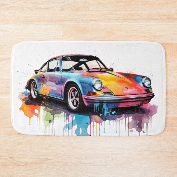 Item preview, Vintage 911 Watercolor painting designed and sold by blackdogshop.