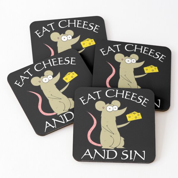 Item preview, Eat Cheese And Sin designed and sold by Nicet-shirt1.