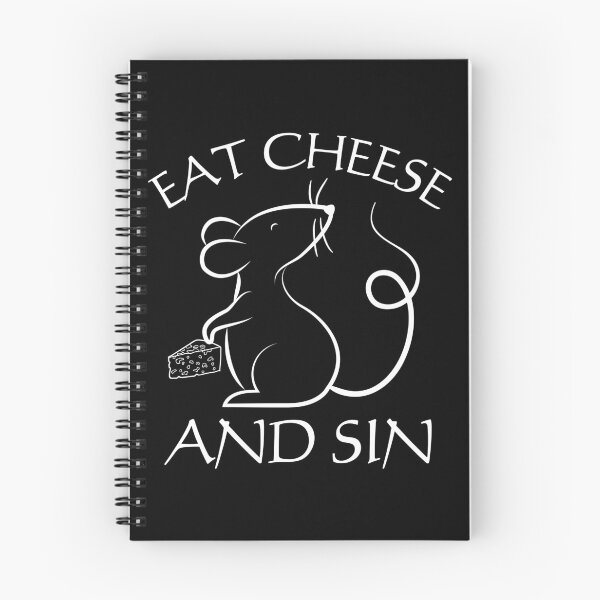 Item preview, Eat Cheese And Sin, Funny Mouse  designed and sold by Nicet-shirt1.