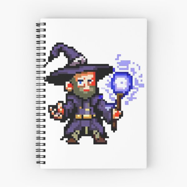 Item preview, Sorcerer pixel art designed and sold by PexelBoi.