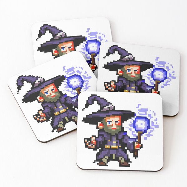Item preview, Sorcerer pixel art designed and sold by PexelBoi.
