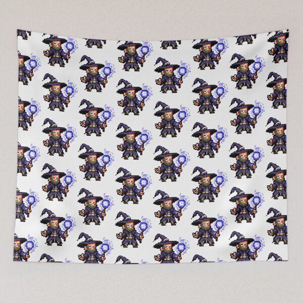 Item preview, Sorcerer pixel art designed and sold by PexelBoi.