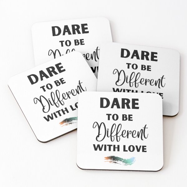 Item preview, Dare To Be Different With Love designed and sold by JAMTEESHOP.
