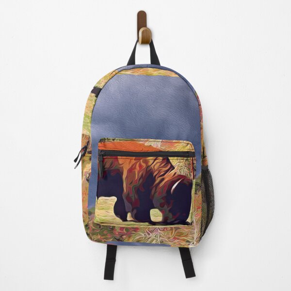 Item preview, BUFFALO GRAZING designed and sold by ArtbyRolleen.