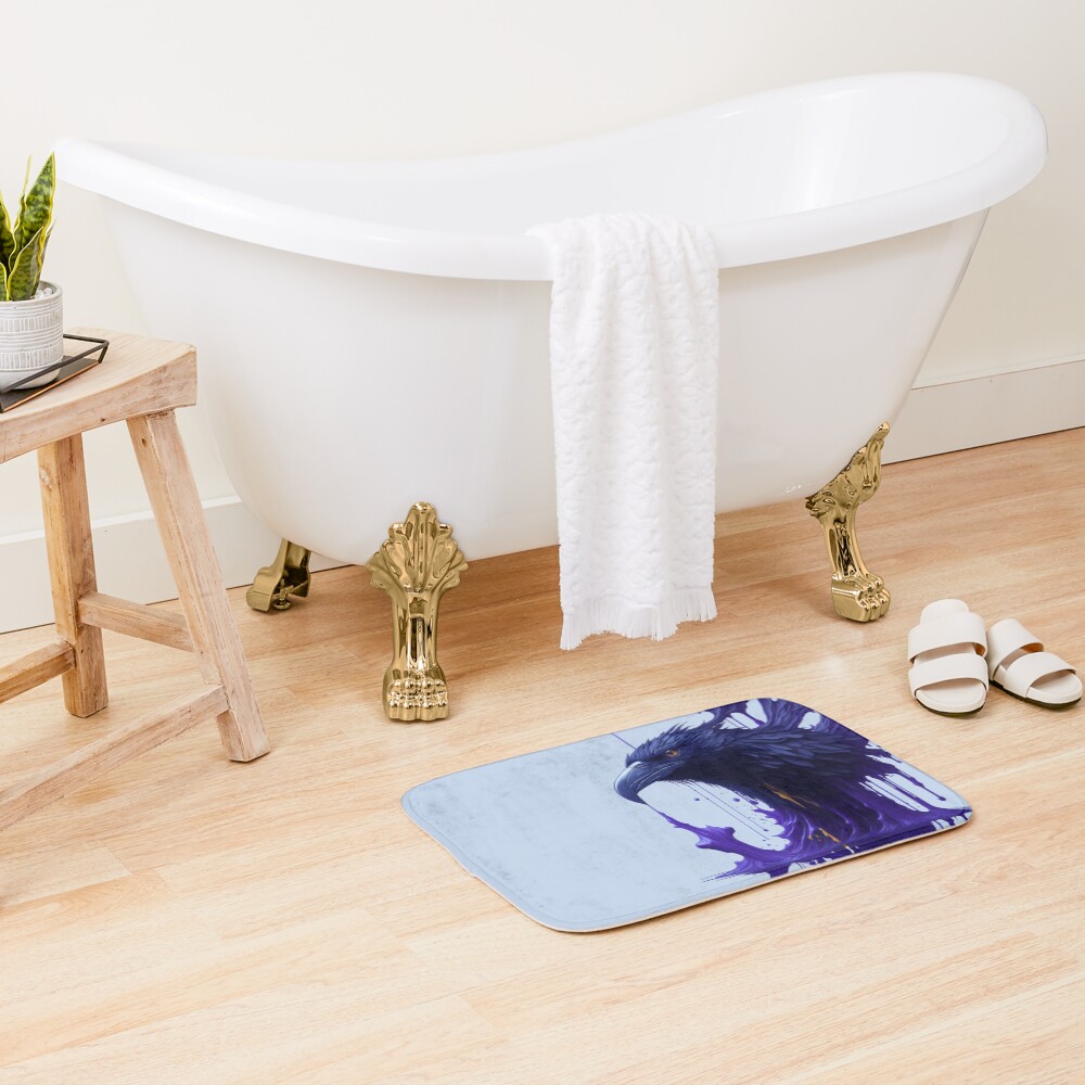 Item preview, Bath Mat designed and sold by ClipCanvas.