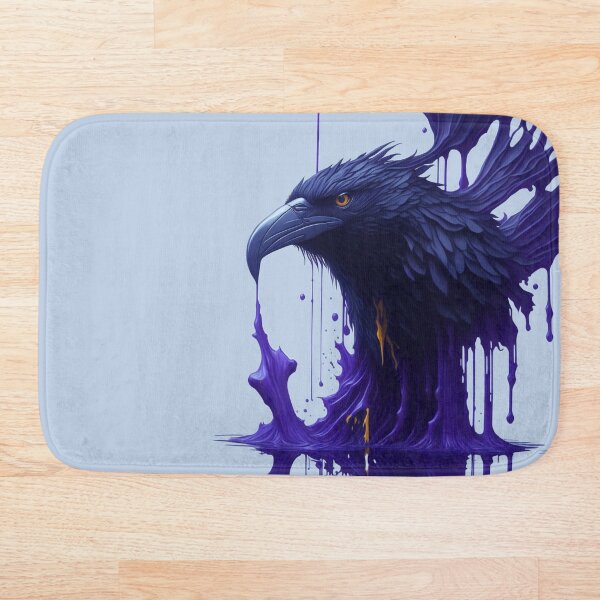 Aperçu de l'œuvre Corbeau éclaboussé créée et vendue par ClipCanvas.