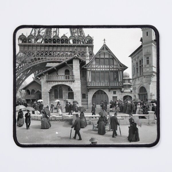 Item preview, 1889 Opening of Eiffel Tower World’s Fair Vintage Photography designed and sold by Maljonic.