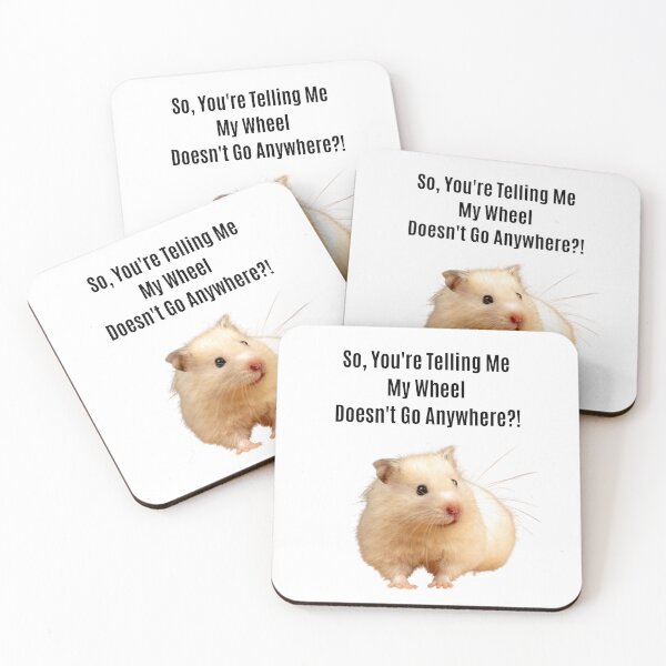 Item preview, Hamster Wheel Does Not Go Anywhere designed and sold by solidfoundation.