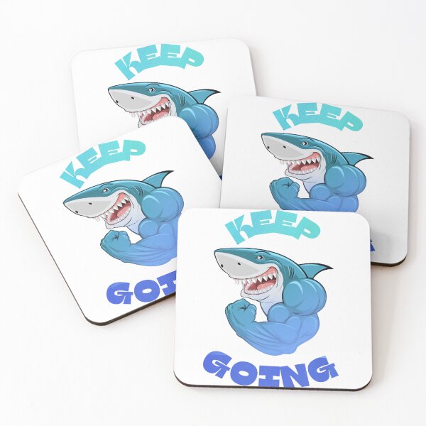Item preview, Shark keep going  designed and sold by Souushop.