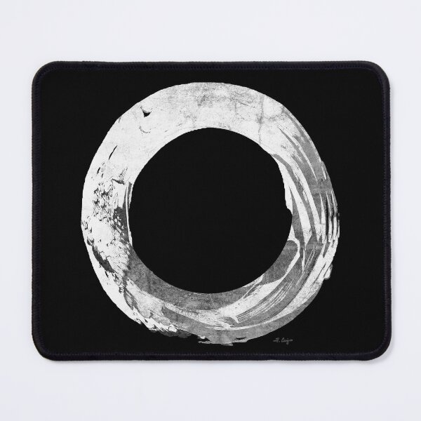 Item preview, Black And White Enso Two Art designed and sold by Sharon Cummings Art.